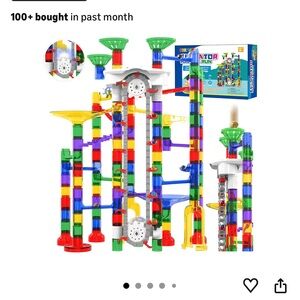 Brand new Colorful Marble Run Toy Set